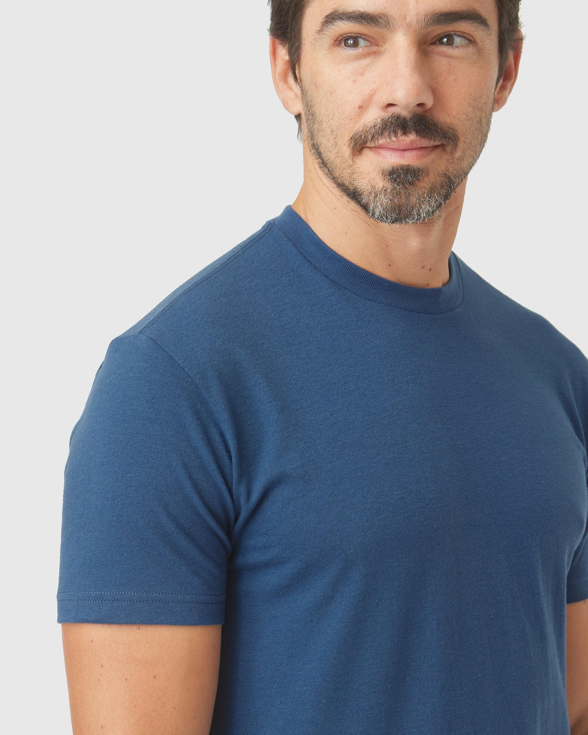 Deep Sea Blue Classic Crew Neck Product Image