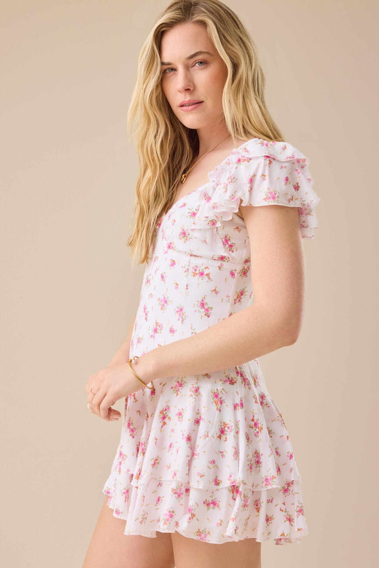 Penny Floral Mini Dress Product Image