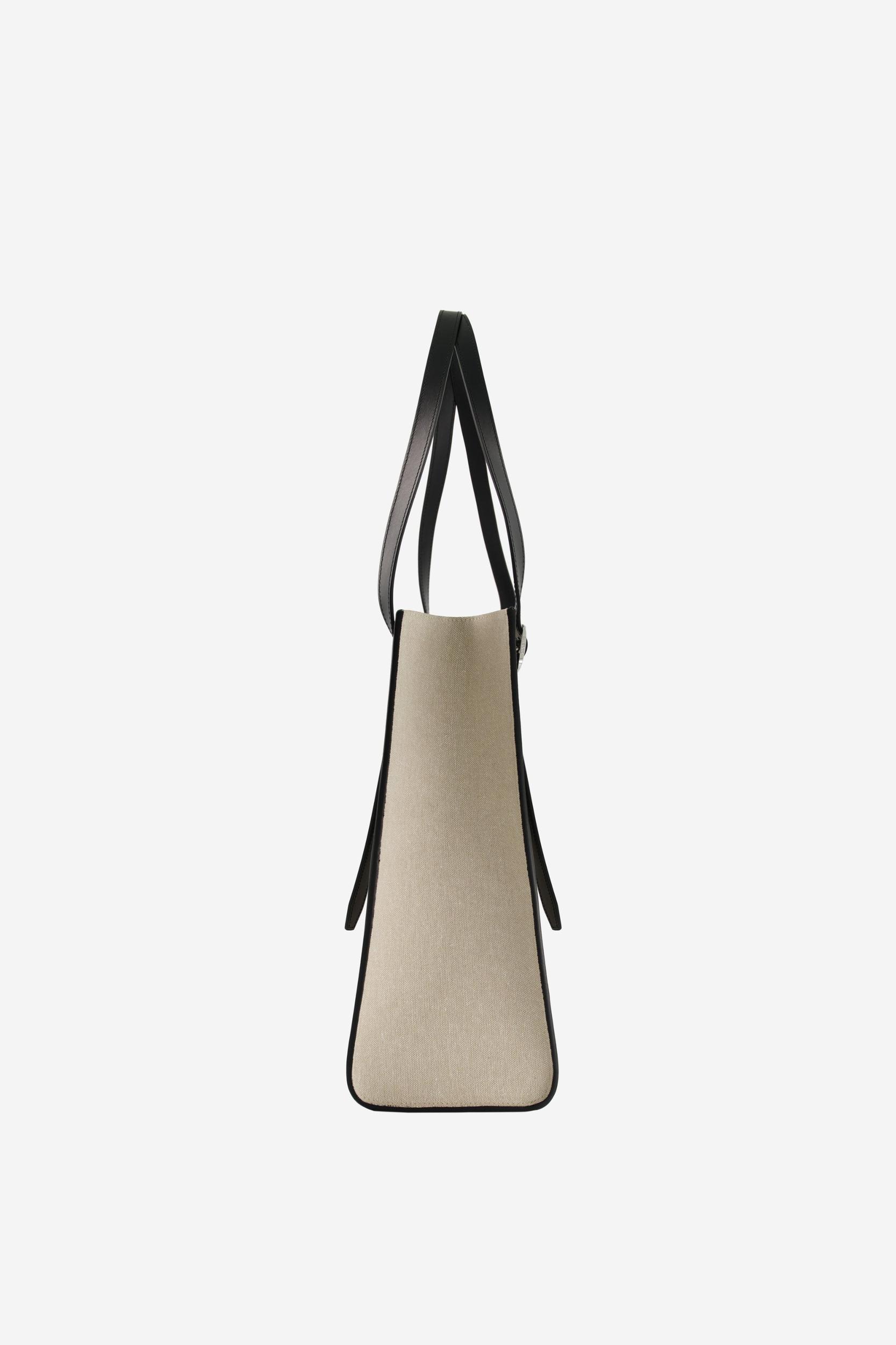 Branded Canvas Belt Tote Bag Product Image