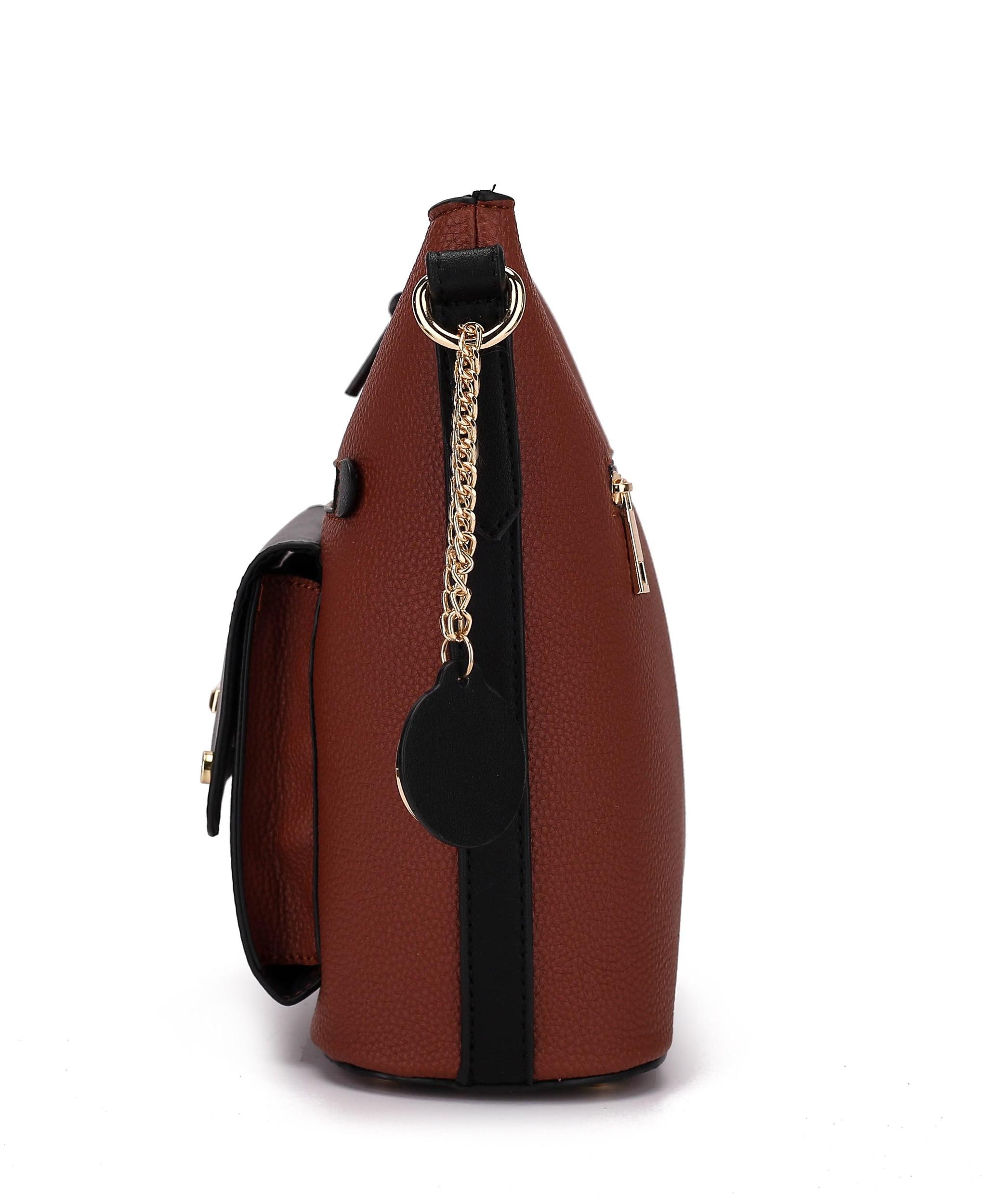 MKF Collection Women's Serenity Color Block Shoulder Bag Female Product Image