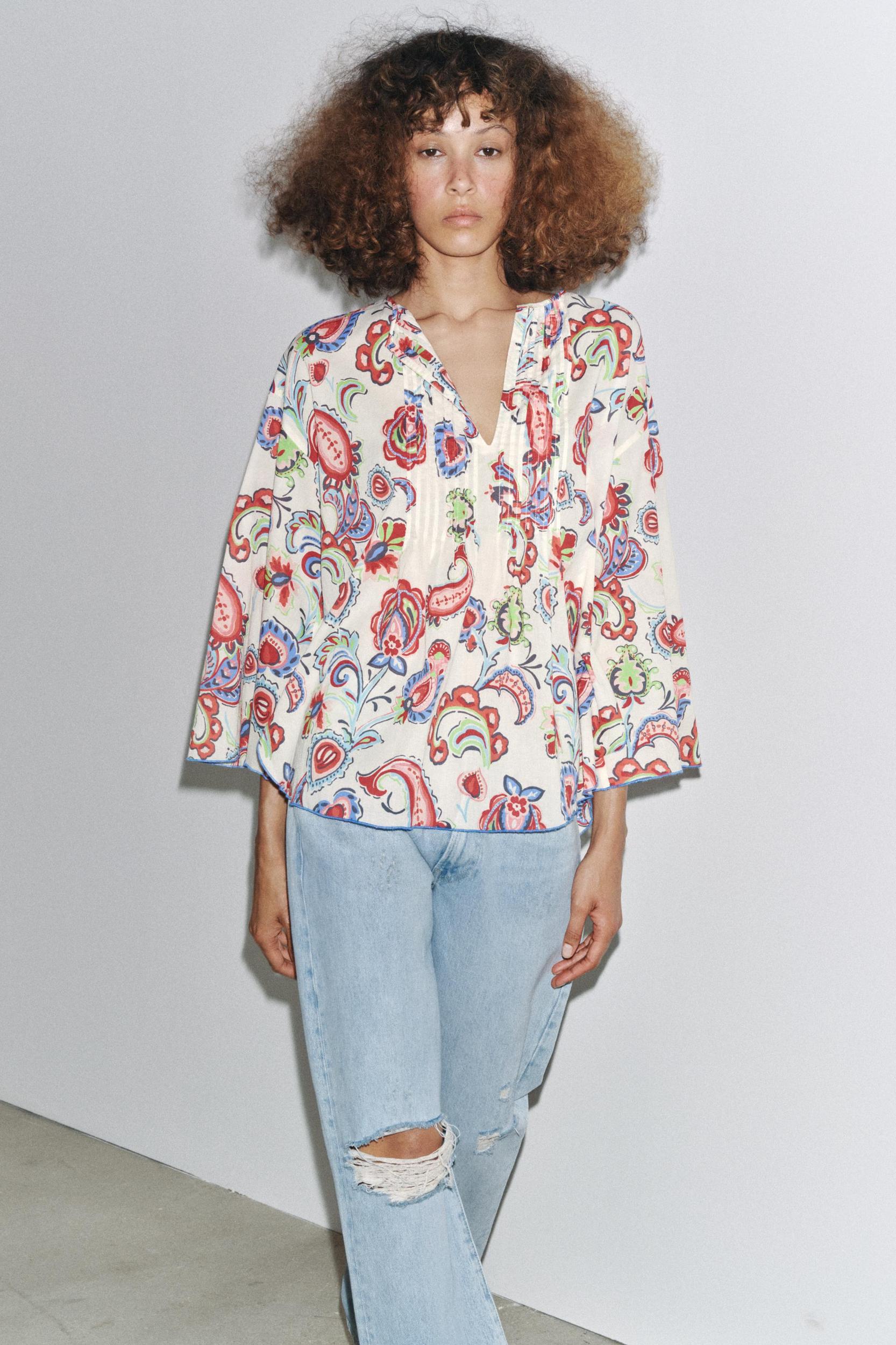 ZW COLLECTION PRINTED SHIRT Product Image