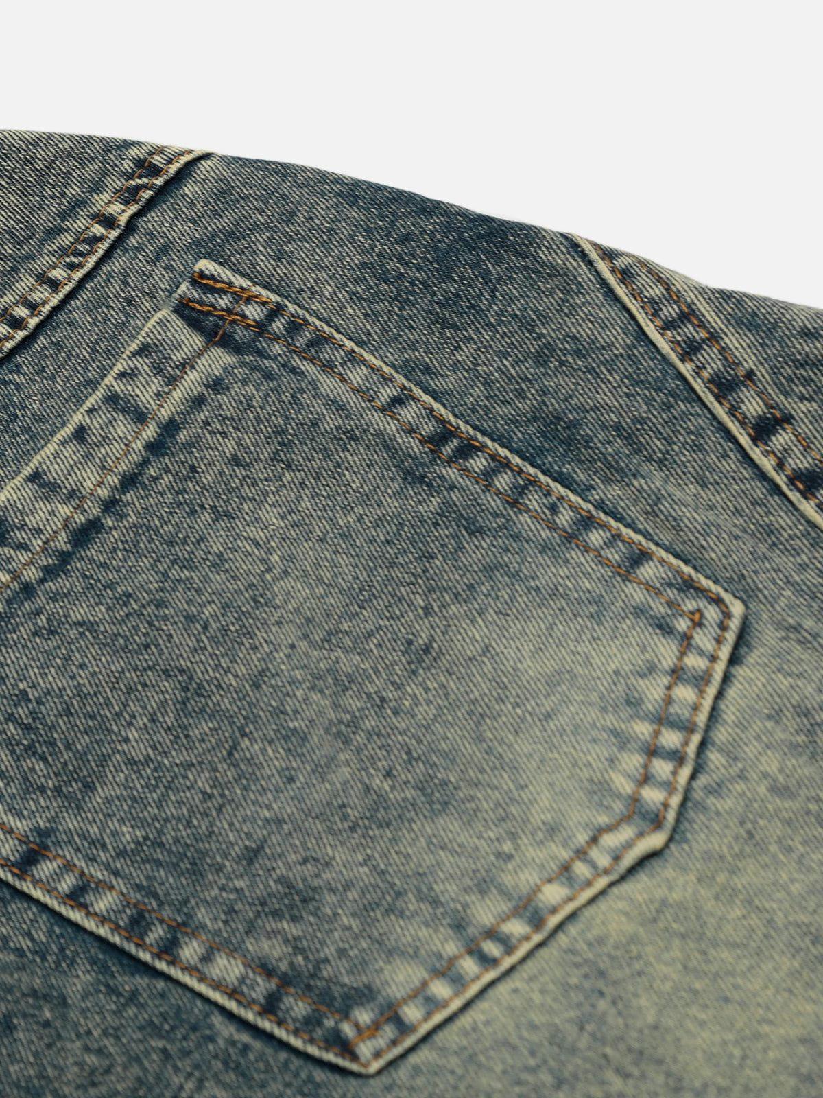 Aelfric Eden Pearl Belt Washed Jeans Product Image