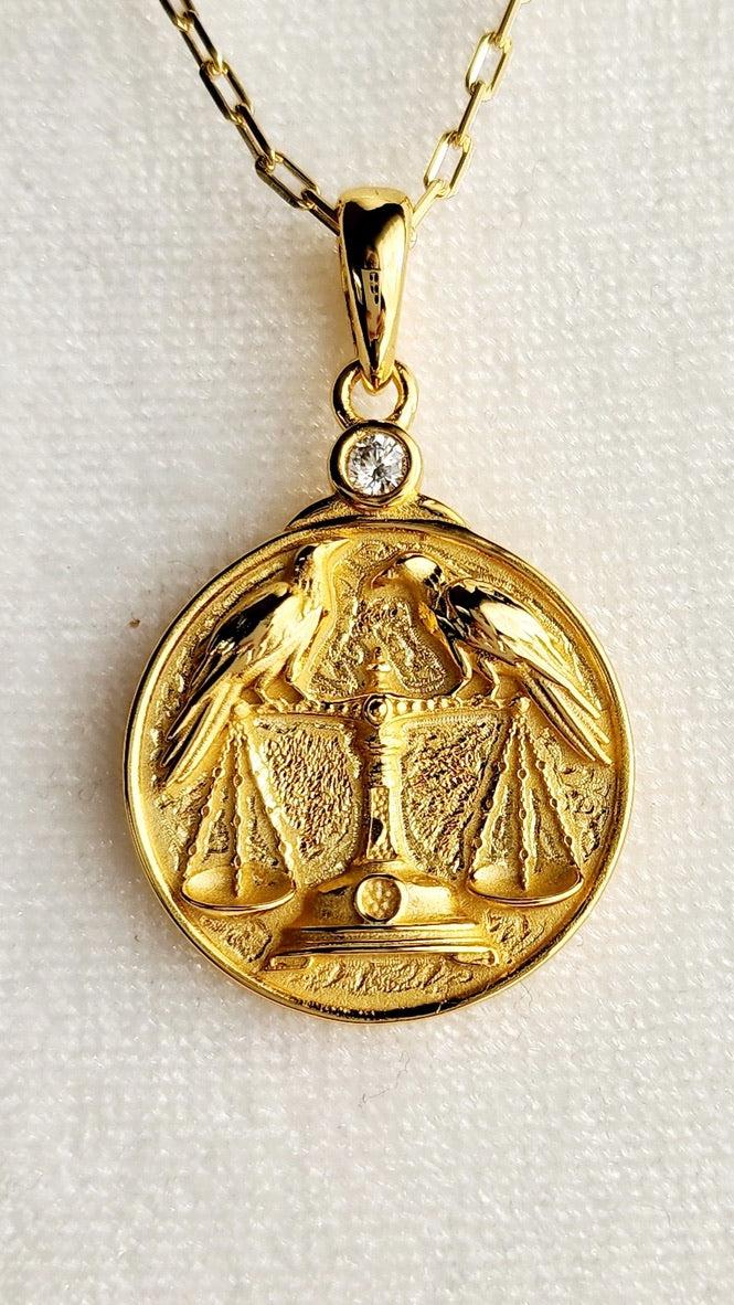 Zodiac Libra V2 Necklace Product Image