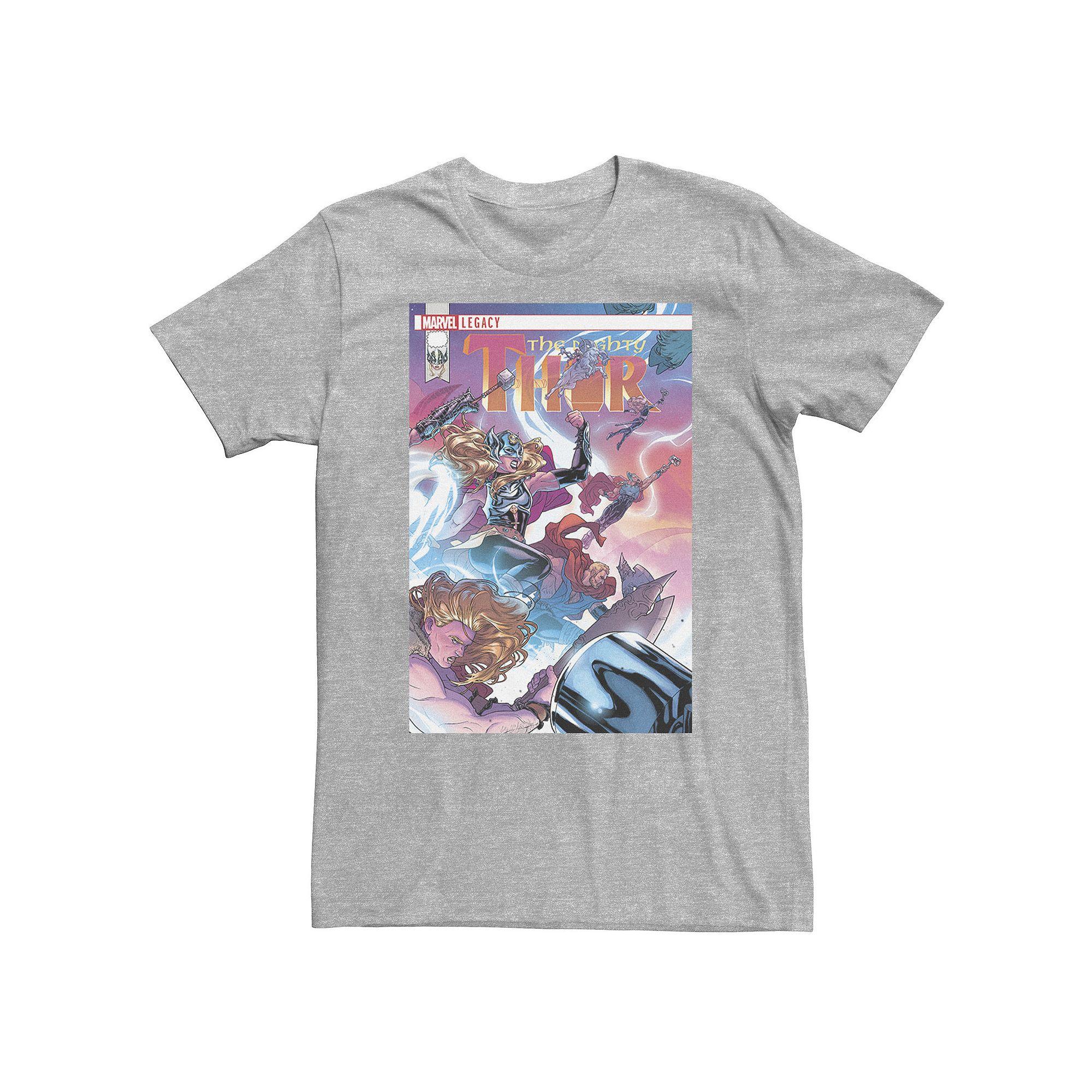Big & Tall Marvel Thor Family Feud Legacy Comic Cover Tee, Men's,  Product Image
