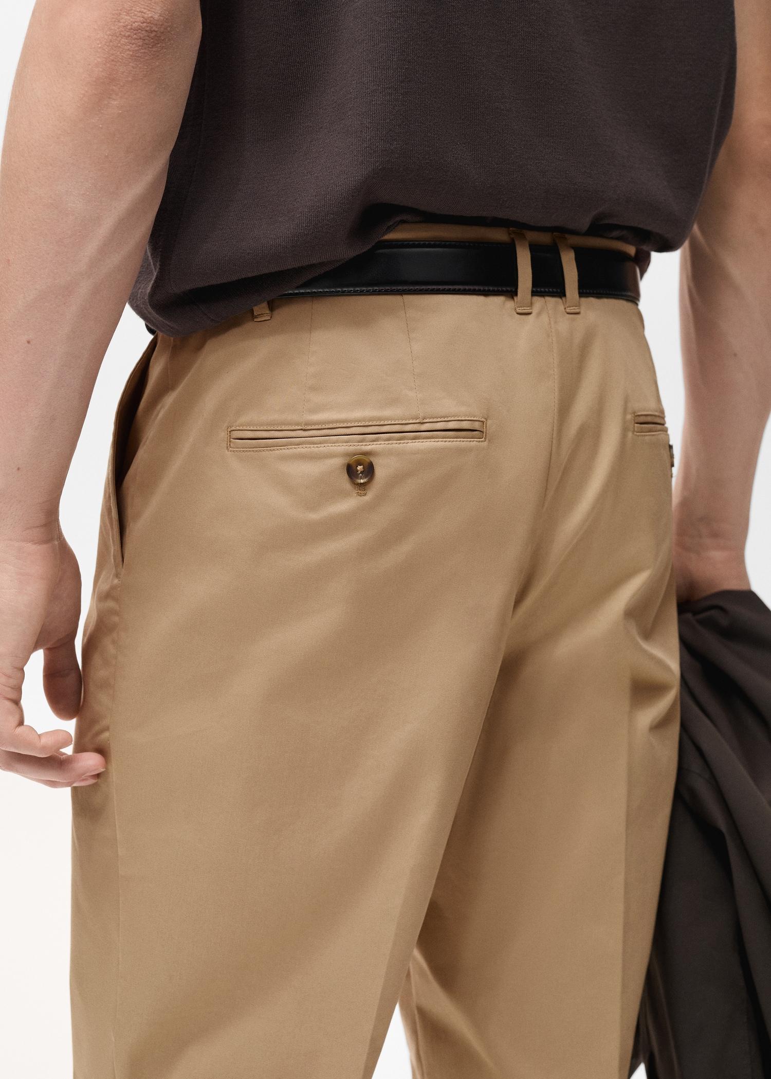 Dublino slim-fit chino pants - Men | MANGO USA Product Image