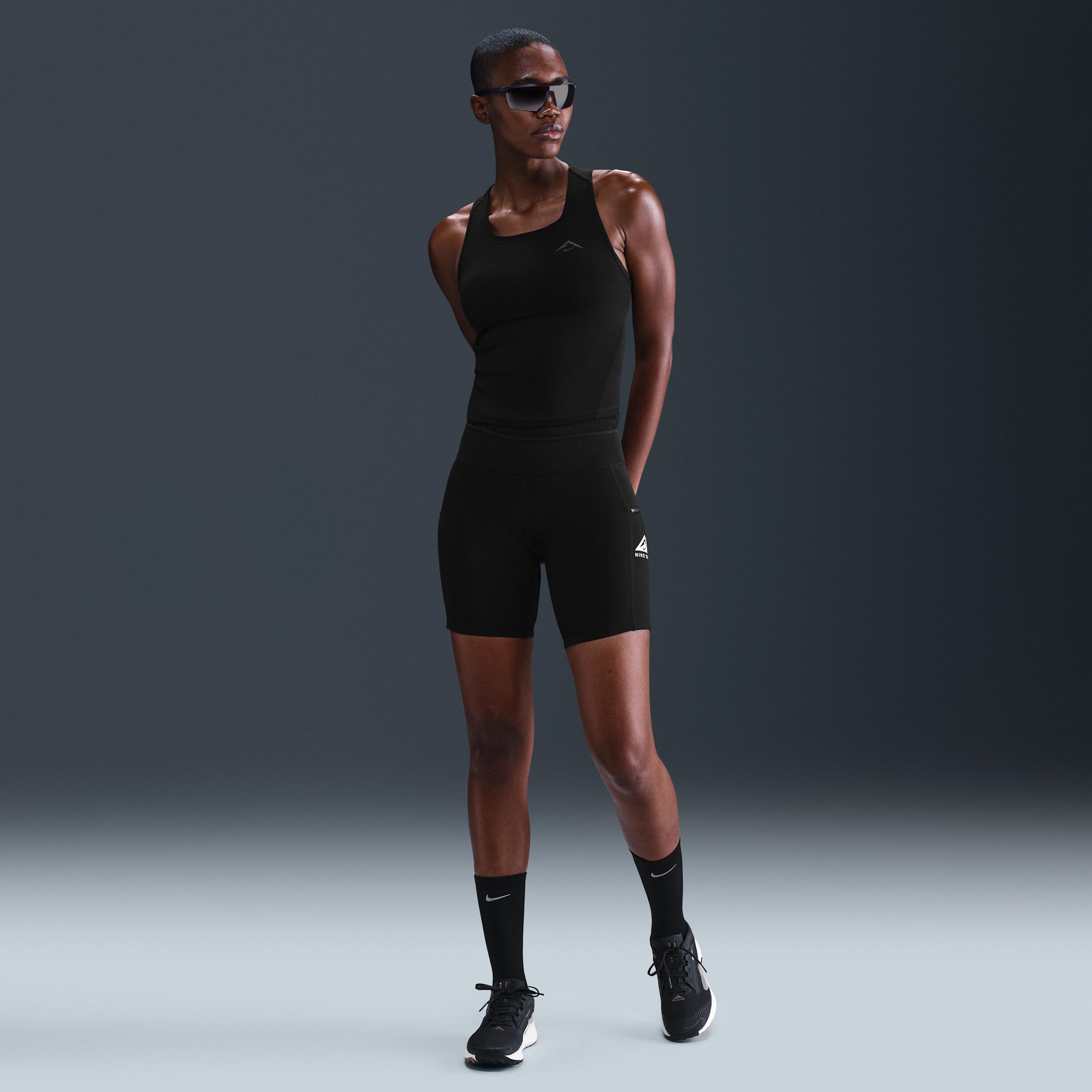 Nike Womens Trail Dri-FIT Running Tank Top | HJ2312-010 Product Image