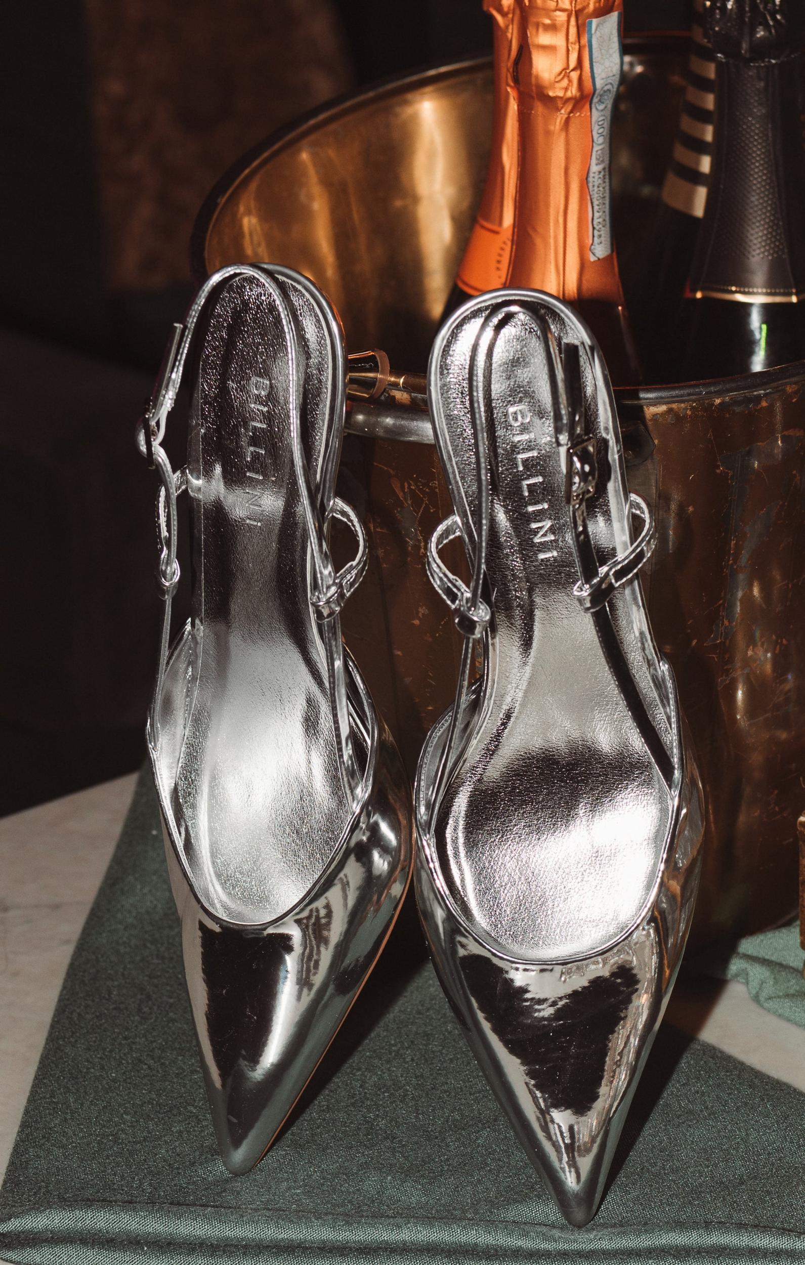 Billini Kyrie Heel ~ Silver Product Image