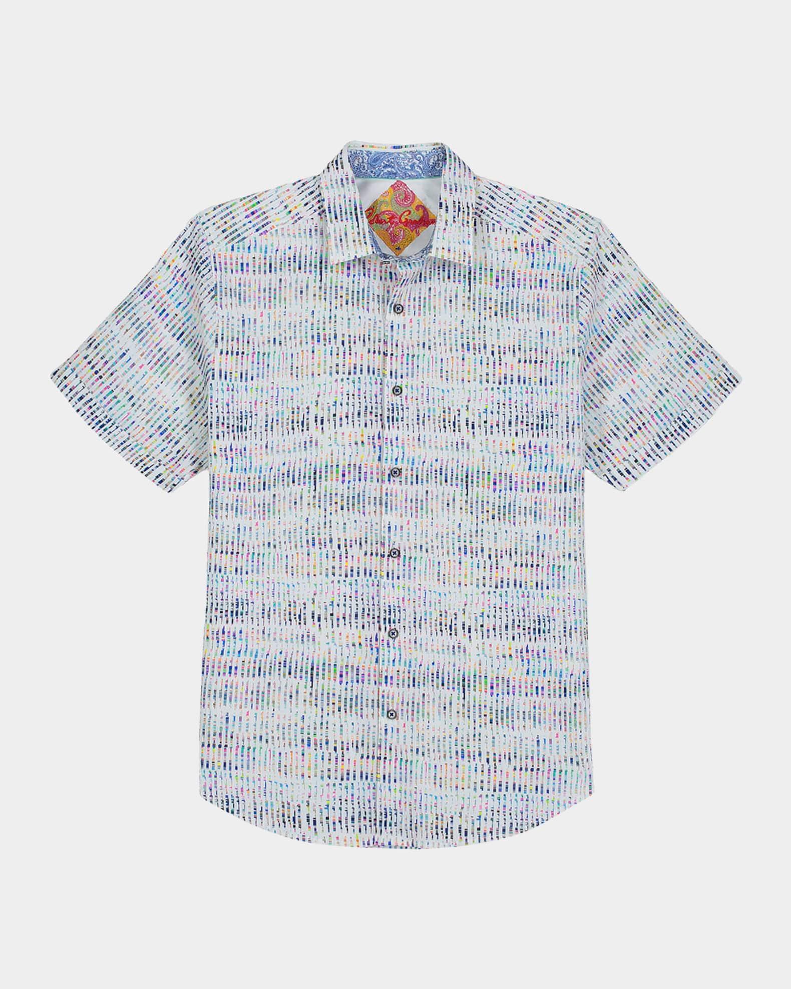Men's Ponza Multicolor Short-Sleeve Shirt Product Image
