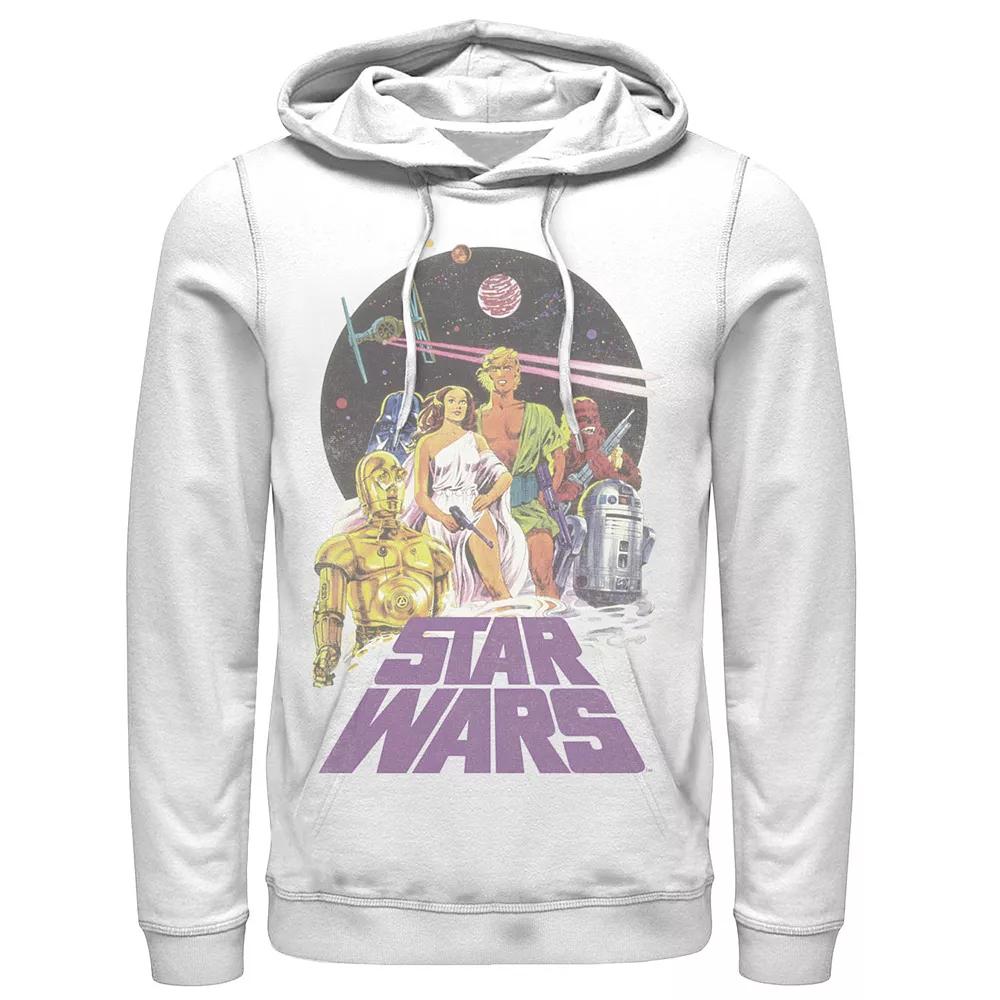 Men's Star Wars Group Shot Battle Logo Hoodie,  Product Image