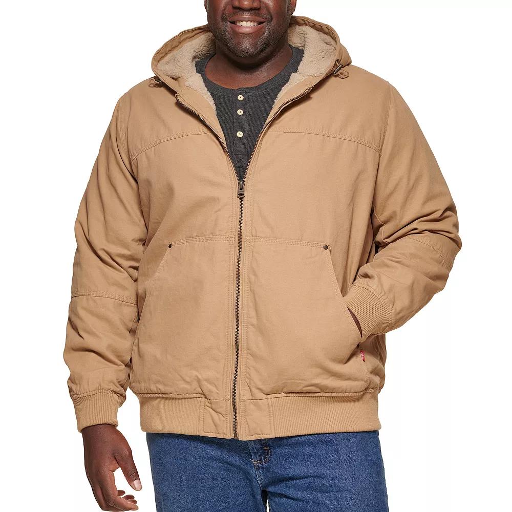 Big & Tall Levis Sherpa-Lined Trucker Jacket, Mens Product Image