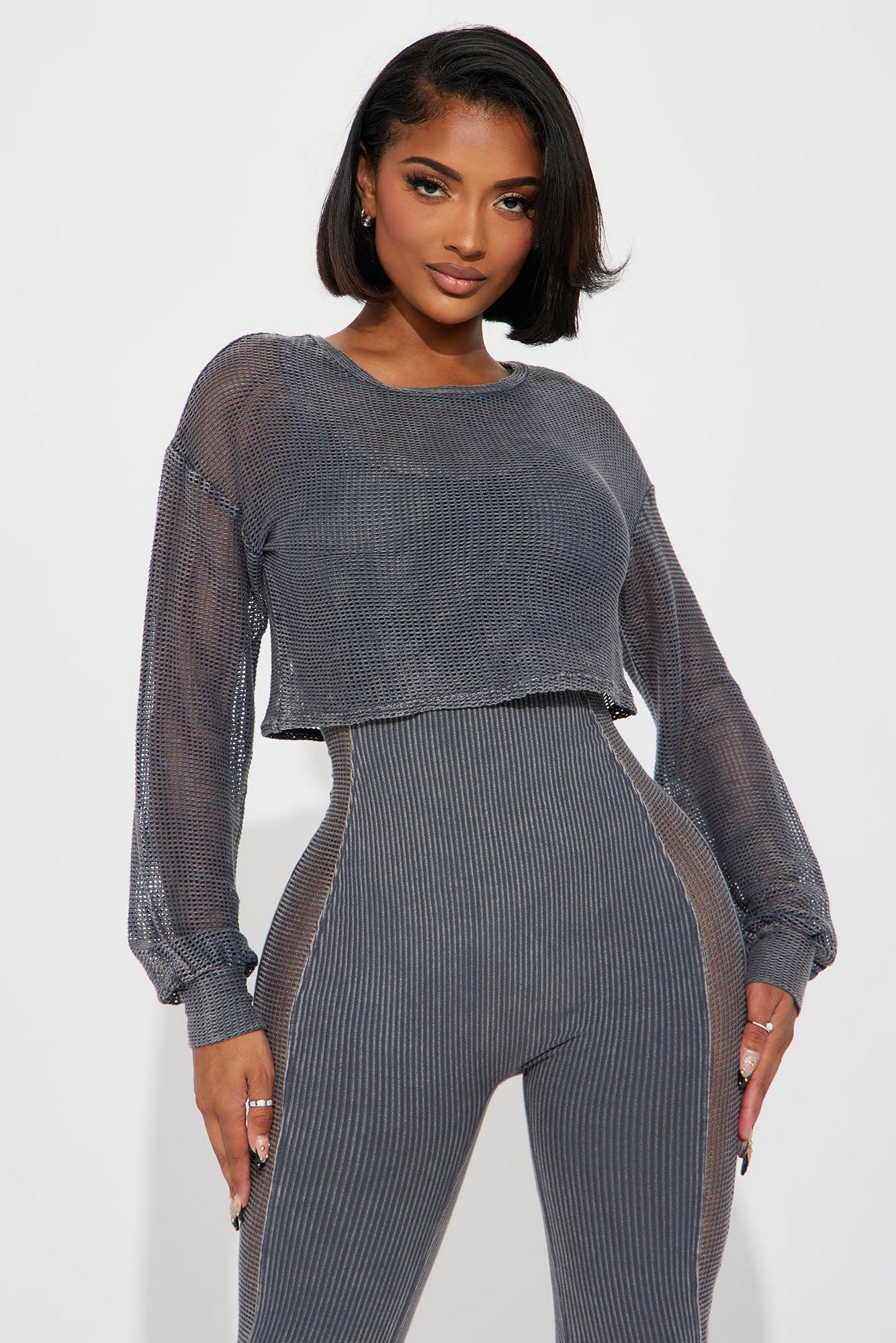 Lounge About Jumpsuit - Charcoal Product Image