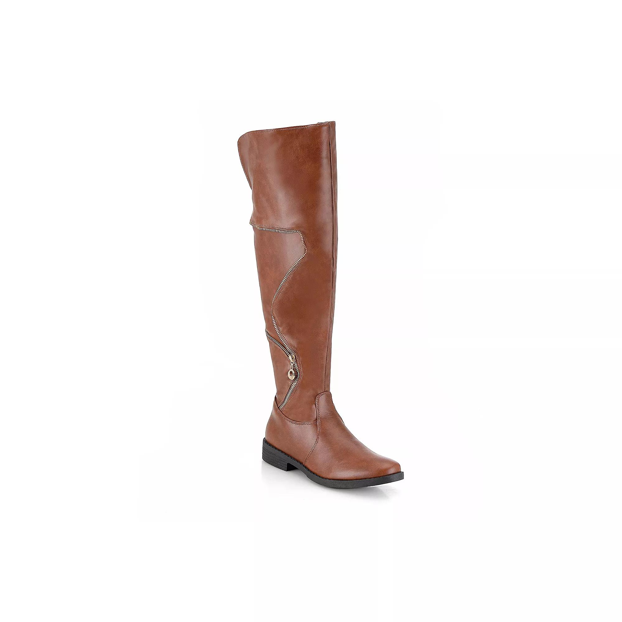 Henry Ferrera Charm-506 Women's Knee-High Boots,  Product Image