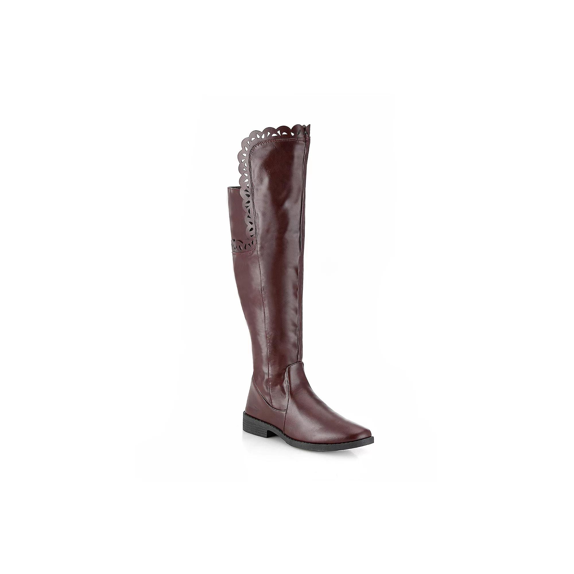 Henry Ferrera Charm-504 Women's Thigh-High Boots,  Product Image