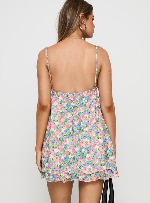 Empress Of Love Mini Dress Multi Product Image