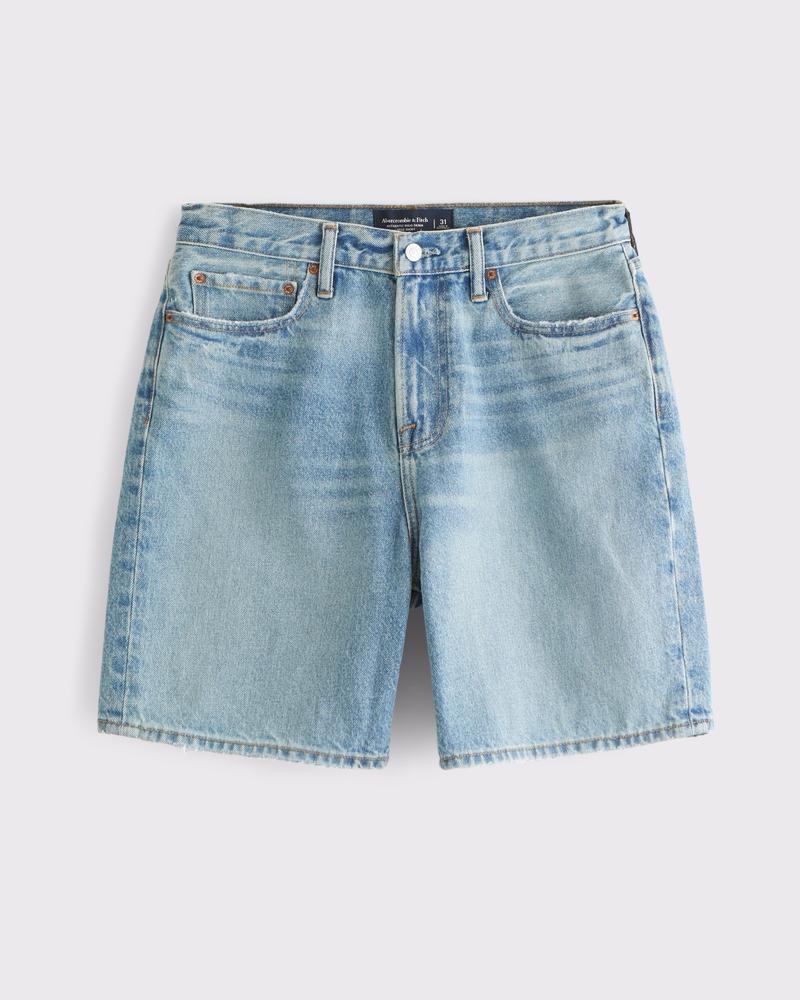 Loose Denim Short Product Image