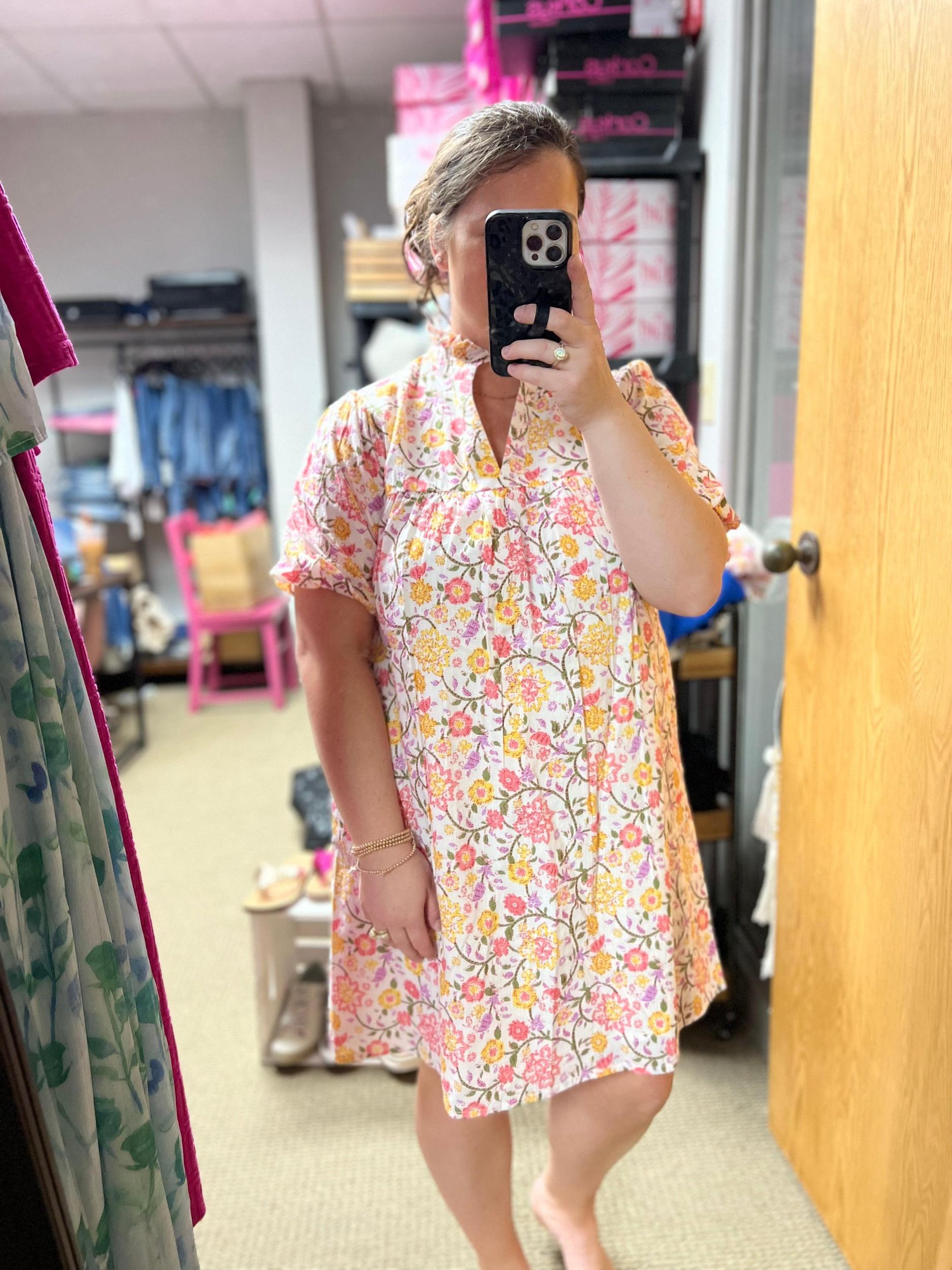 THML Floral Days Dress- Multi Product Image