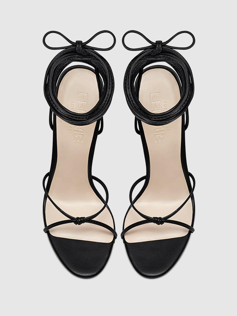 Athens Lace Up - Noir Product Image