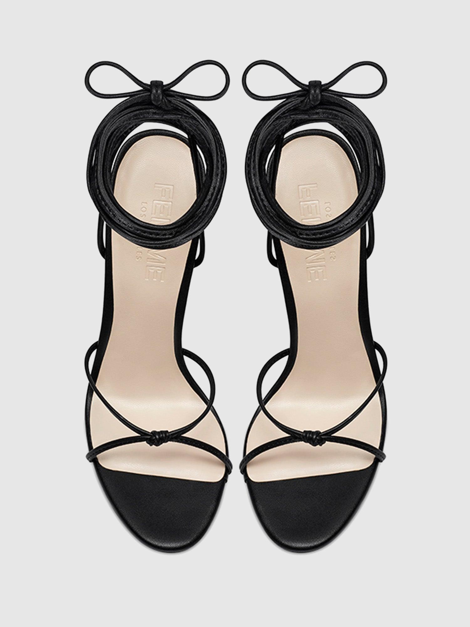 Athens Lace Up - Noir Product Image