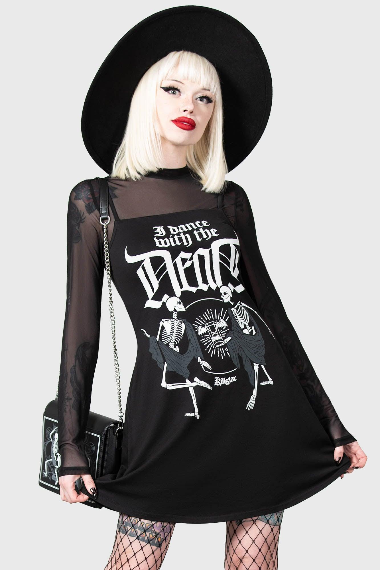 Deathdanse Two-Piece Dress - Resurrect Female Product Image