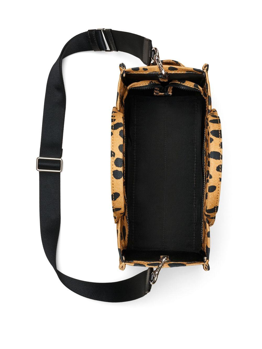 The Medium Cheetah Canvas Tote Bag Product Image