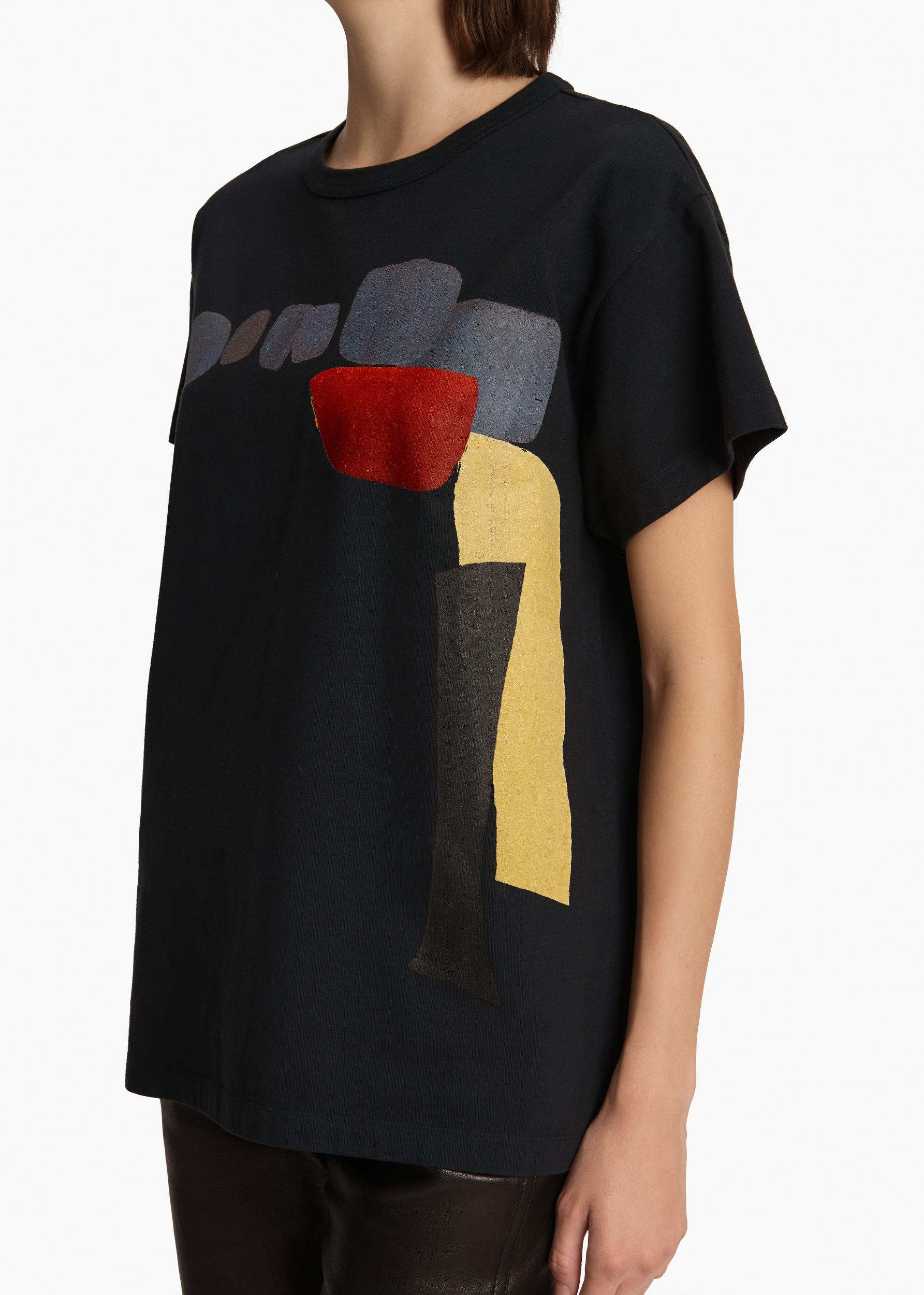 Maeve T-Shirt in Black Multi Product Image