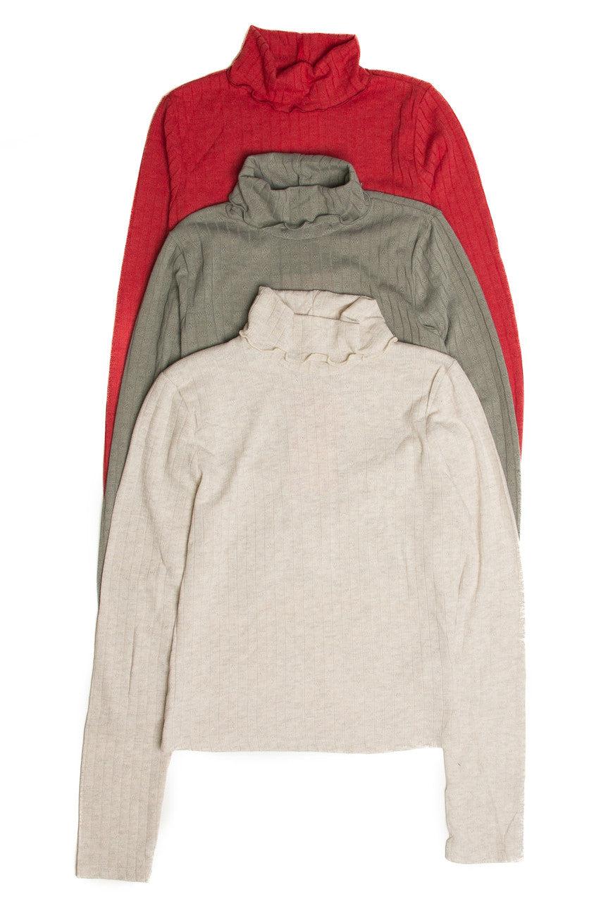 Pointelle Turtleneck Product Image