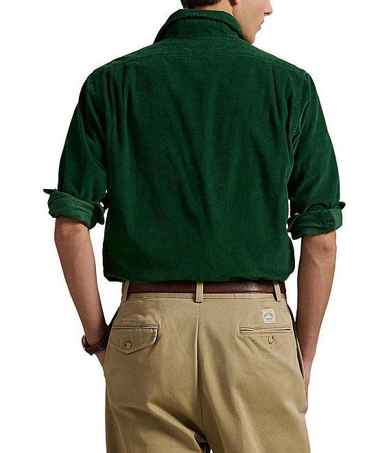 Polo Ralph Lauren Classic Fit Corduroy Long Sleeve Woven Shirt Product Image
