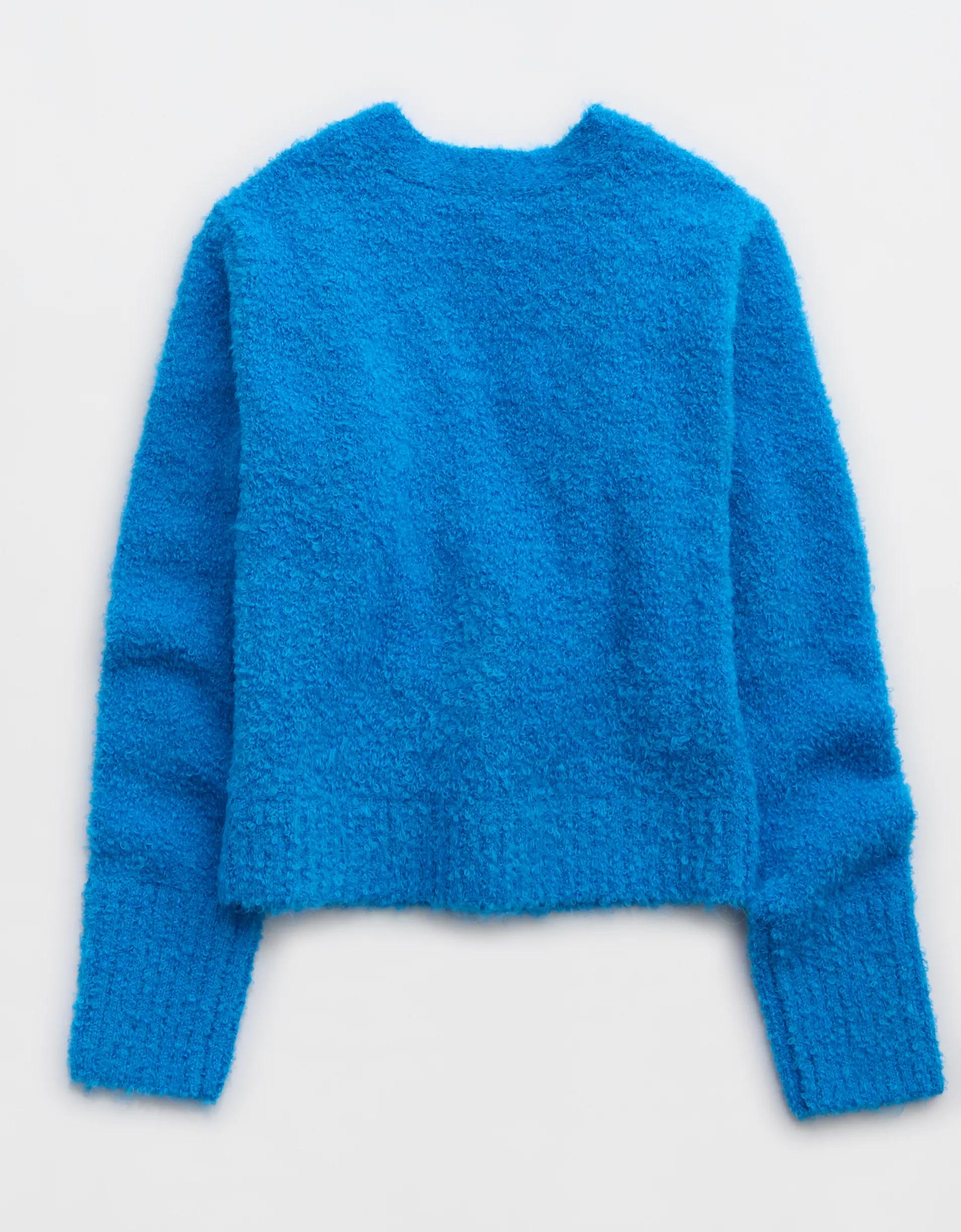 Aerie Teddy Boucle Cardigan Product Image