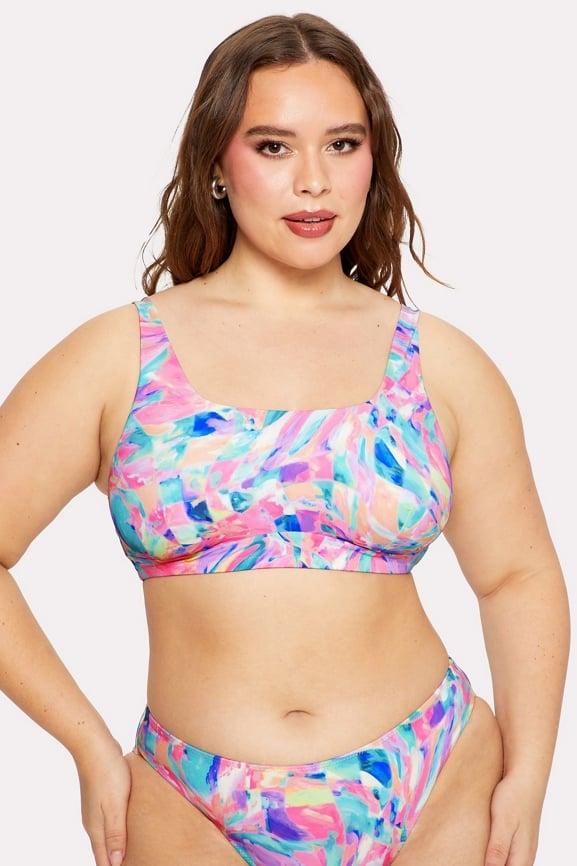 Shaping Swim Square Neck Bikini Top Product Image