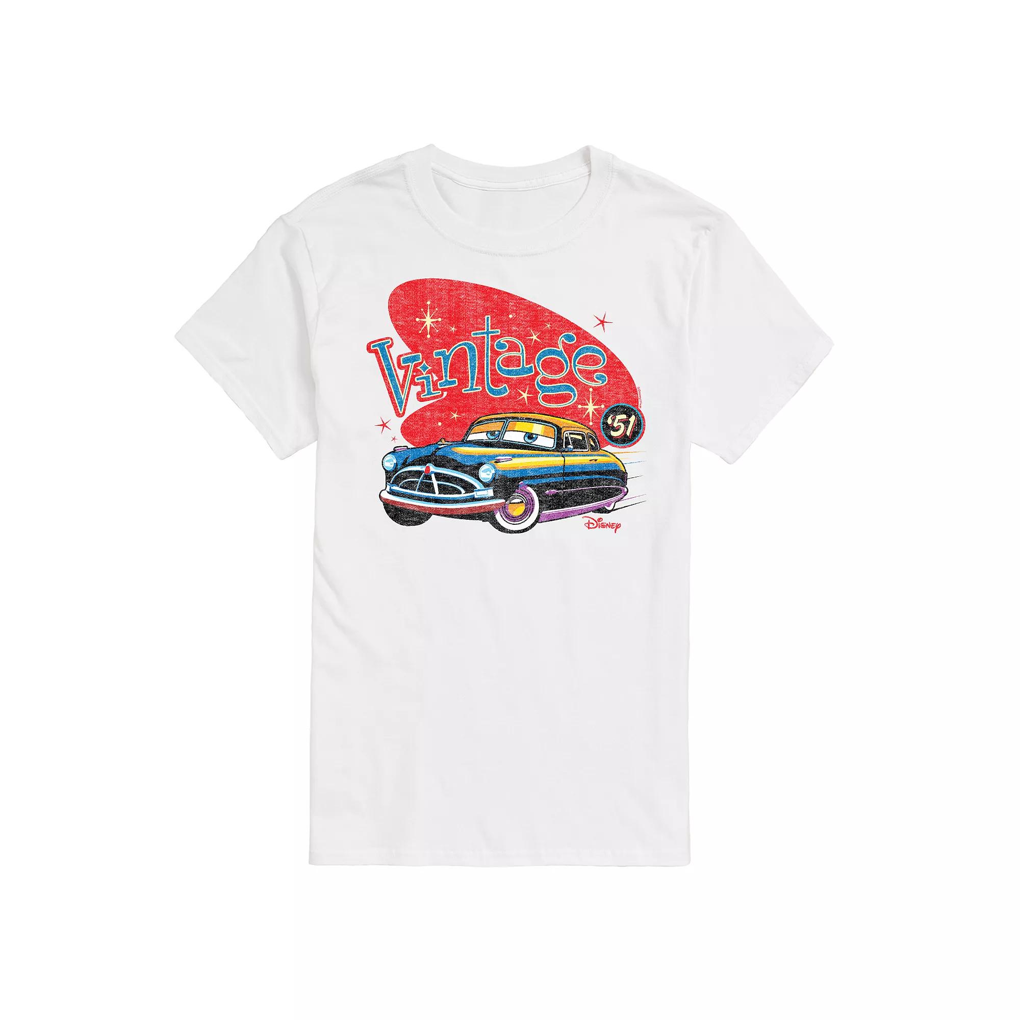 Disney / Pixar's Cars Men's Vintage Graphic Tee,  Product Image