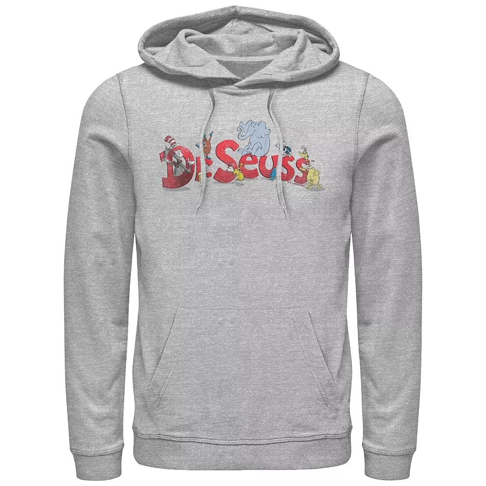 Men's Dr. Seuss Characters Graphic Hoodie,  Product Image