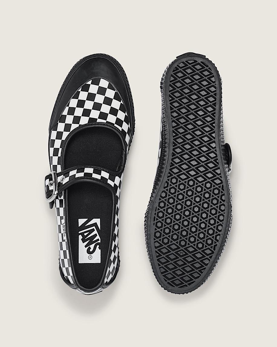 Premium Mary Jane 93 in Black / White| Vans US Product Image