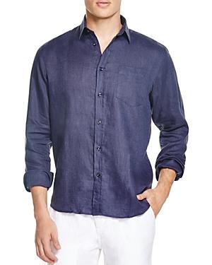 Mens Lagoon Linen Shirt Product Image