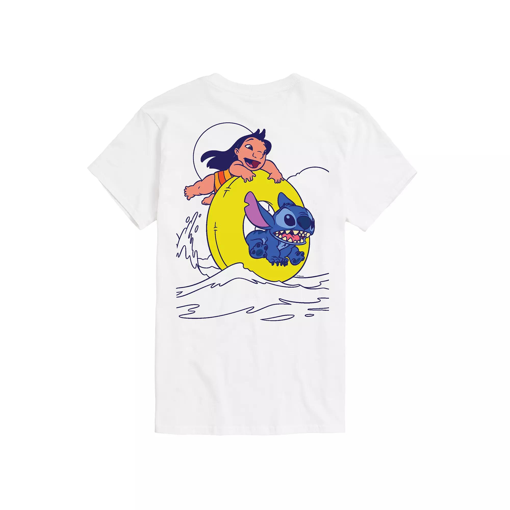 Disney's Lilo & Stitch Big & Tall Tube Surfing Graphic Tee, Men's,  Product Image