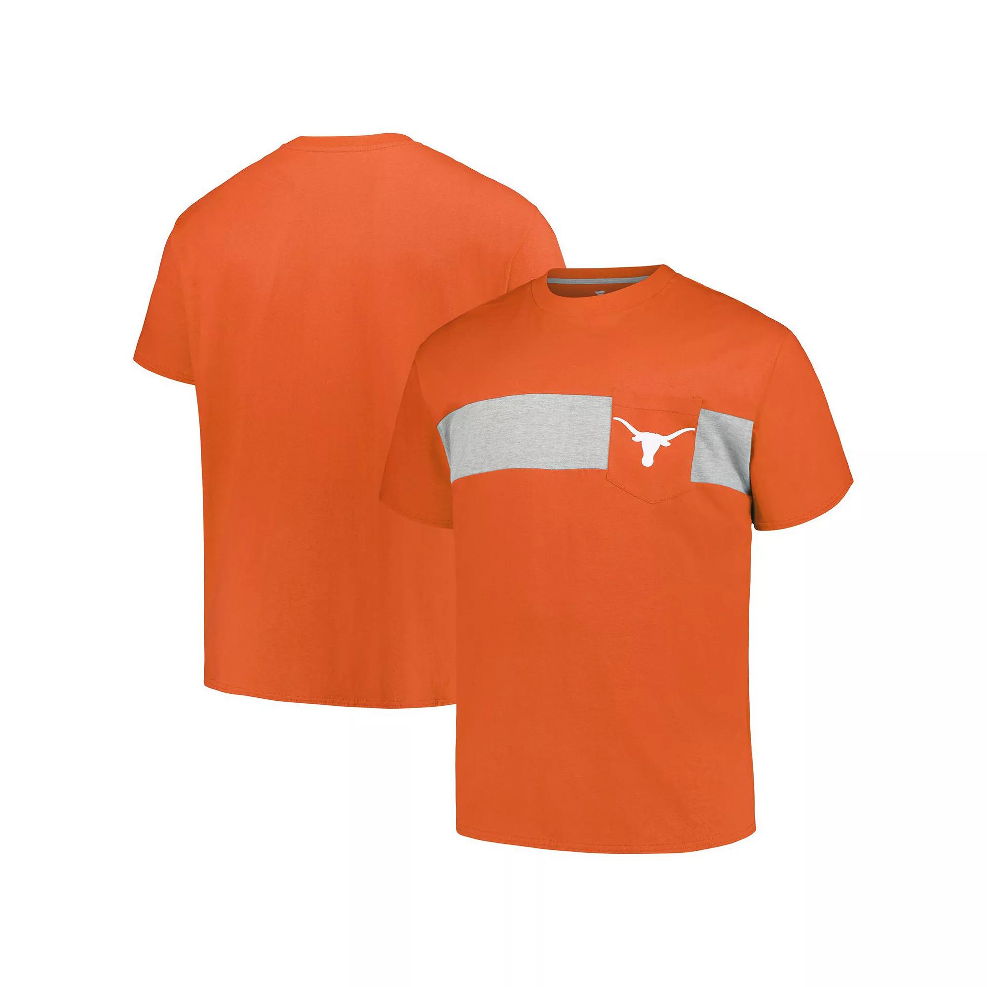 Men's Profile Texas Orange Texas Longhorns Big & Tall Color Stripe T-Shirt,  Product Image