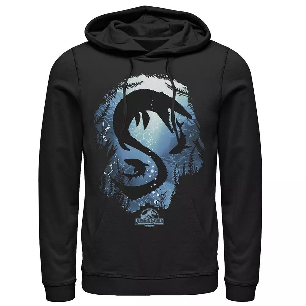 Men's Jurassic World Under Water Fears Pullover Graphic Hoodie,  Product Image