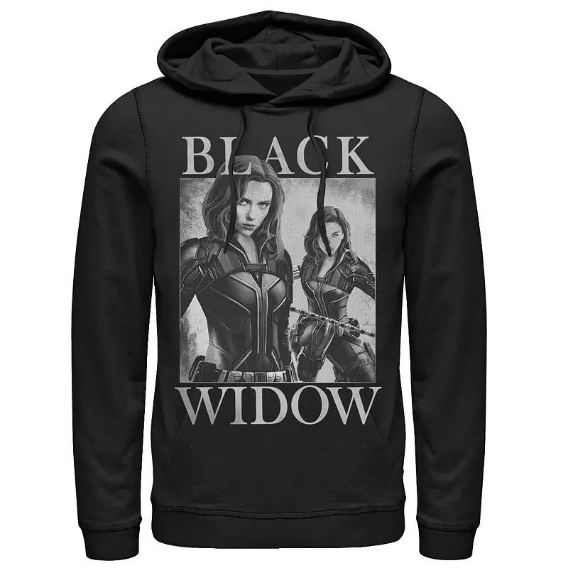 Men's Marvel Two Widows Mirror Hoodie,  Product Image