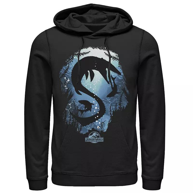 Men's Jurassic World Under Water Fears Pullover Graphic Hoodie,  Product Image