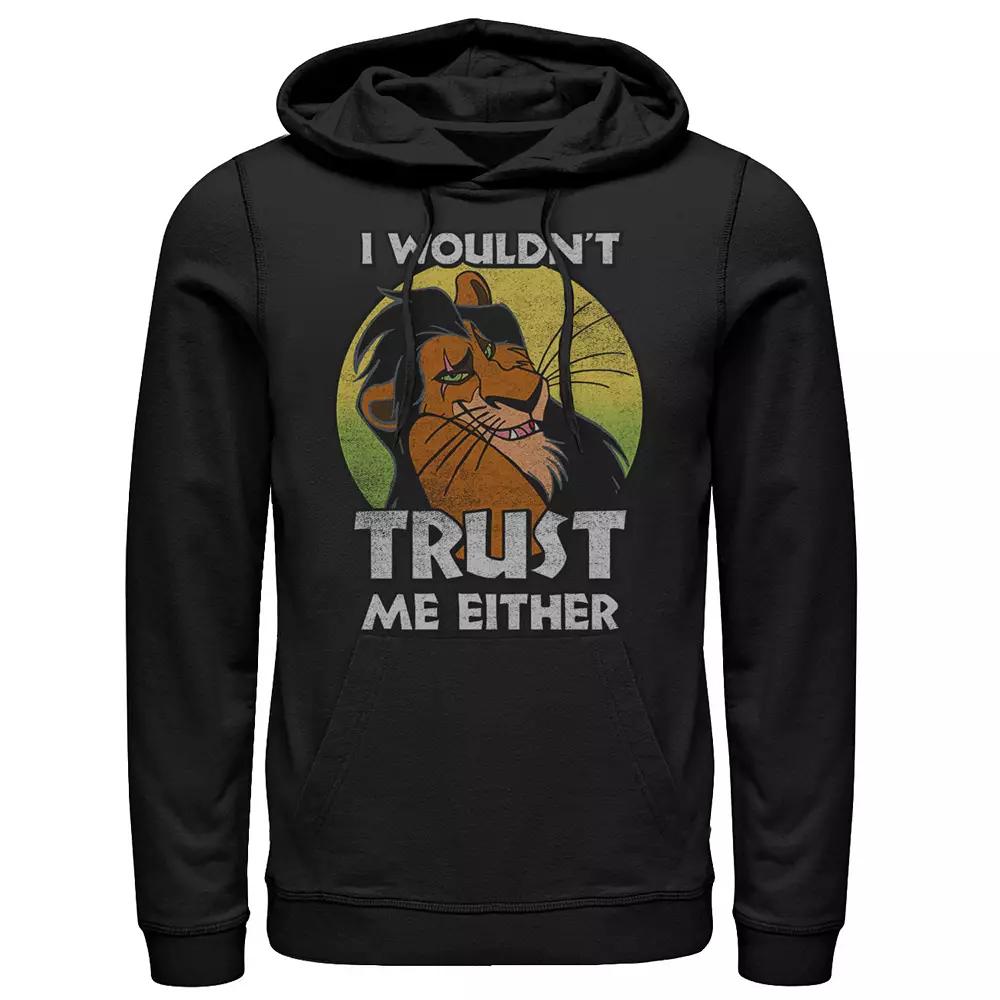 Disney's The Lion King Scar Men's I Wouldn't Trust Me Either Pullover Hoodie,  Product Image
