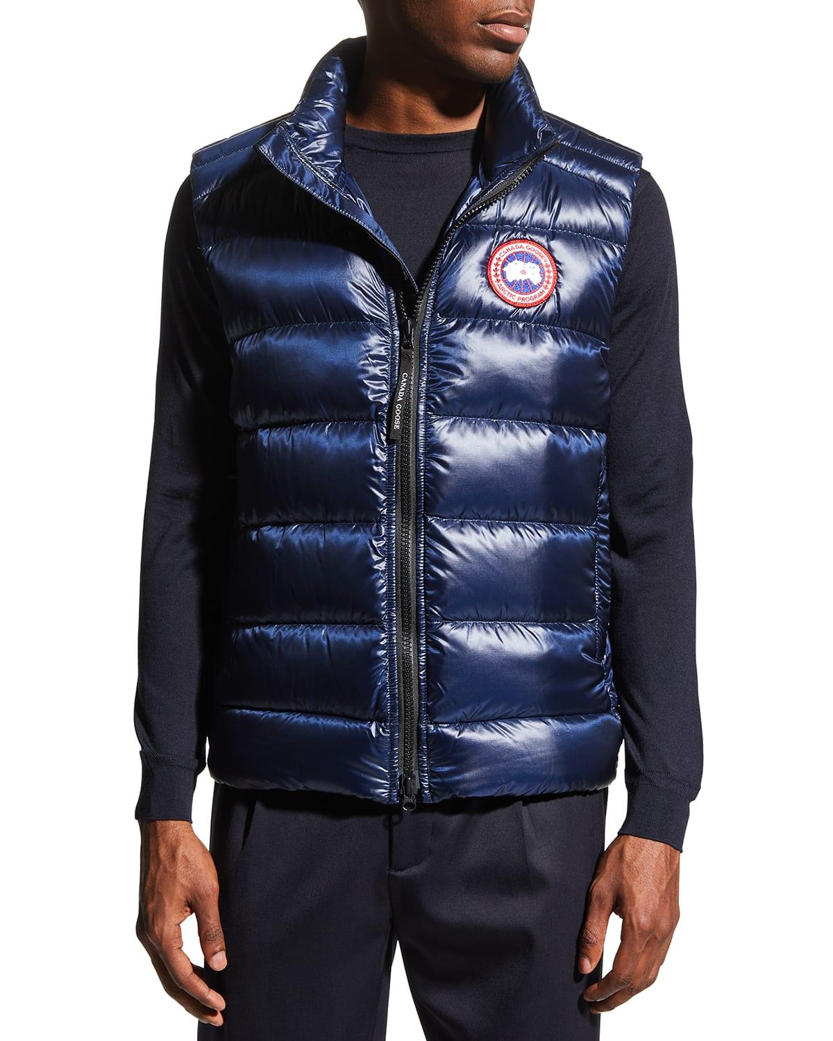 Mens Crofton Quilted Down Vest Product Image