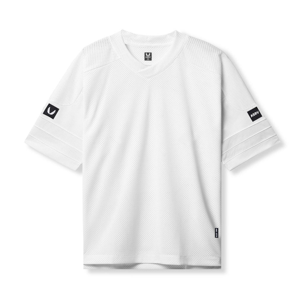 0772. SilverPlus™ Mesh Oversized Jersey - White Male Product Image