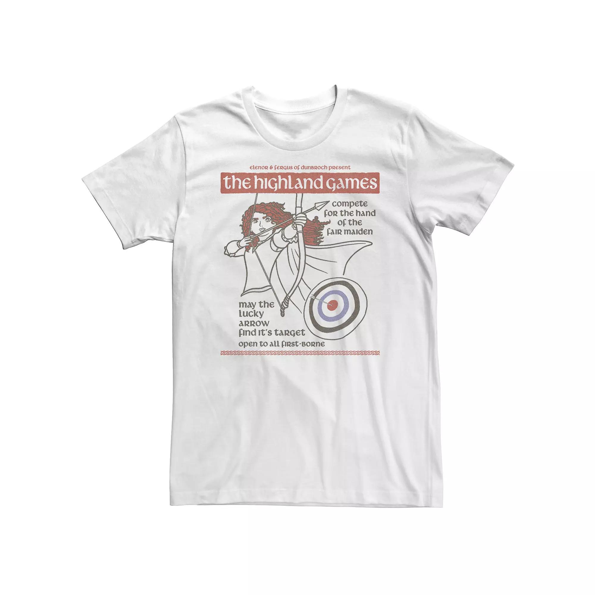 Big & Tall Disney Brave Merida The Highland Games Tee, Men's,  Product Image