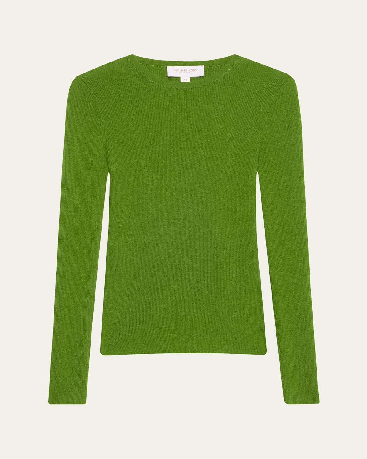 Womens Hutton Ribbed Cashmere Sweater Product Image