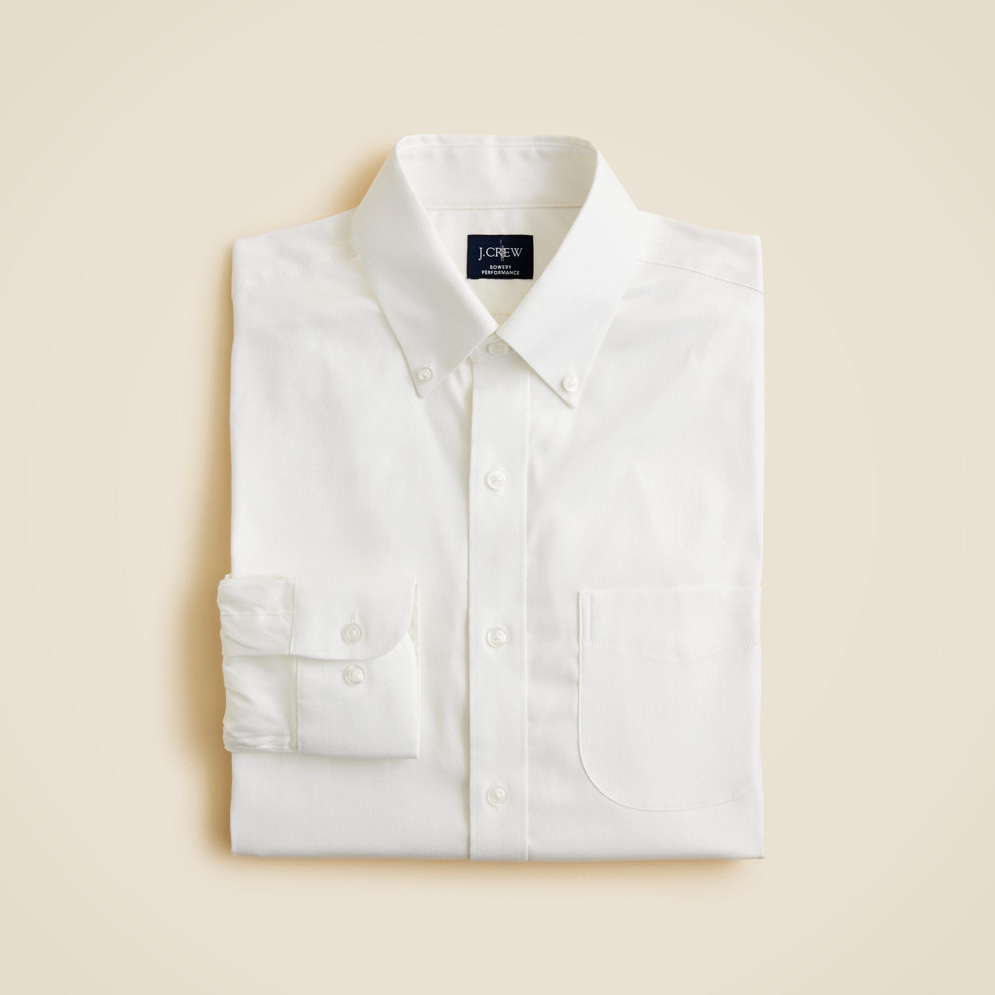 Bowery performance stretch oxford shirt with button-down collar Product Image