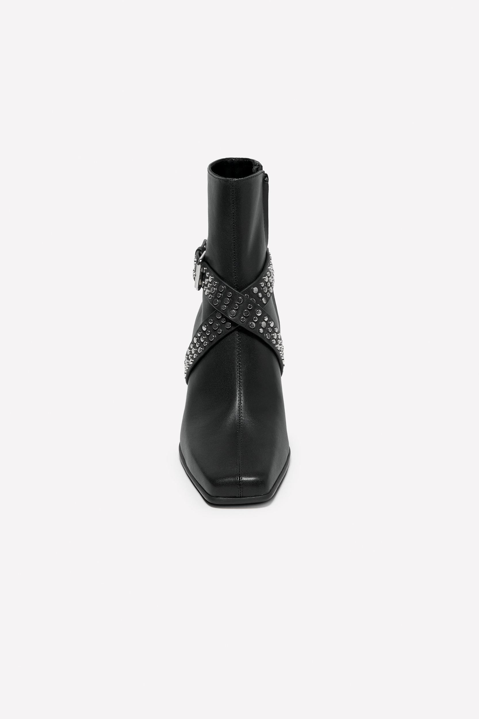 LEATHER HEEL BOOTS LUDOVIC DE SAINT SERNIN x ZARA Product Image