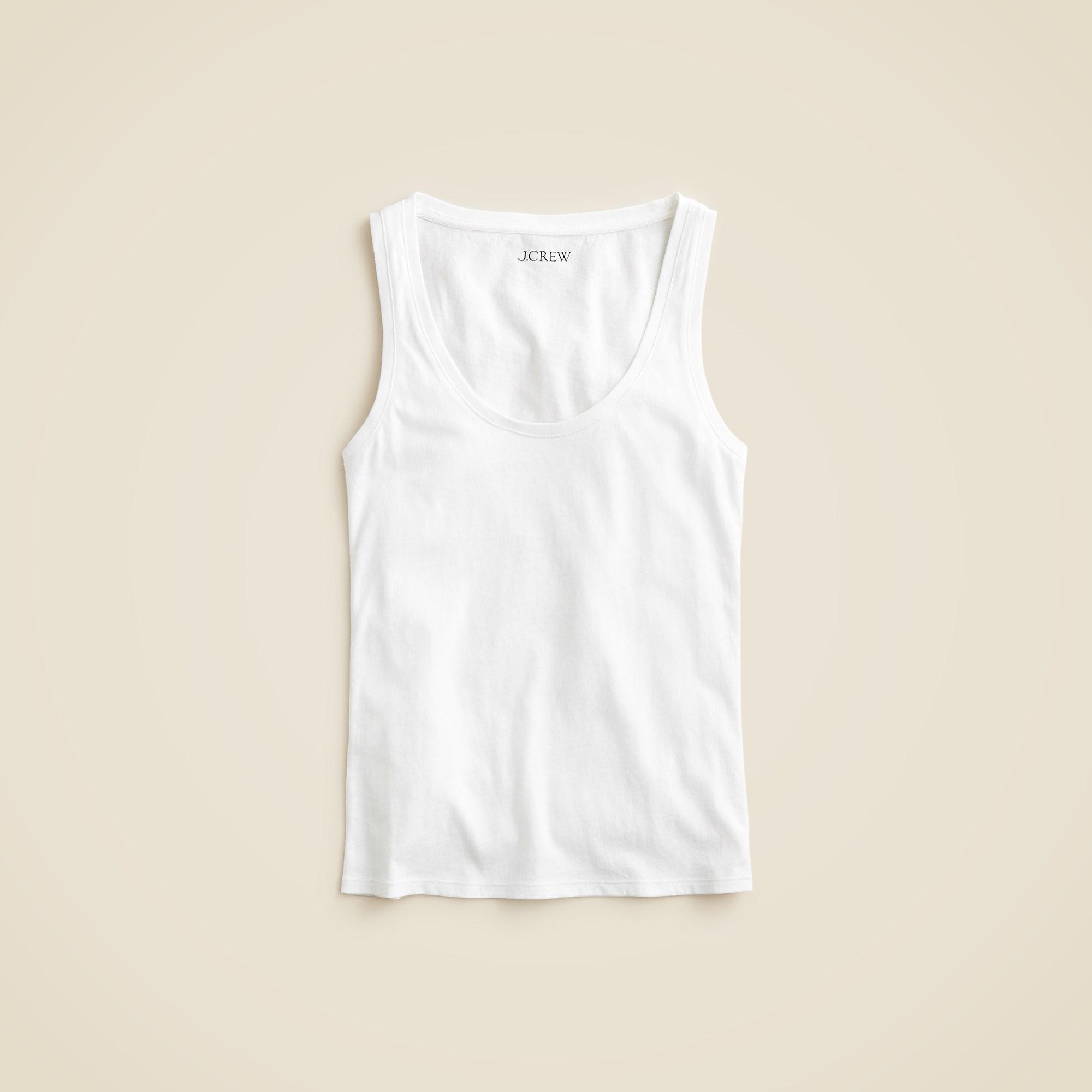 Vintage jersey scoopneck tank Product Image