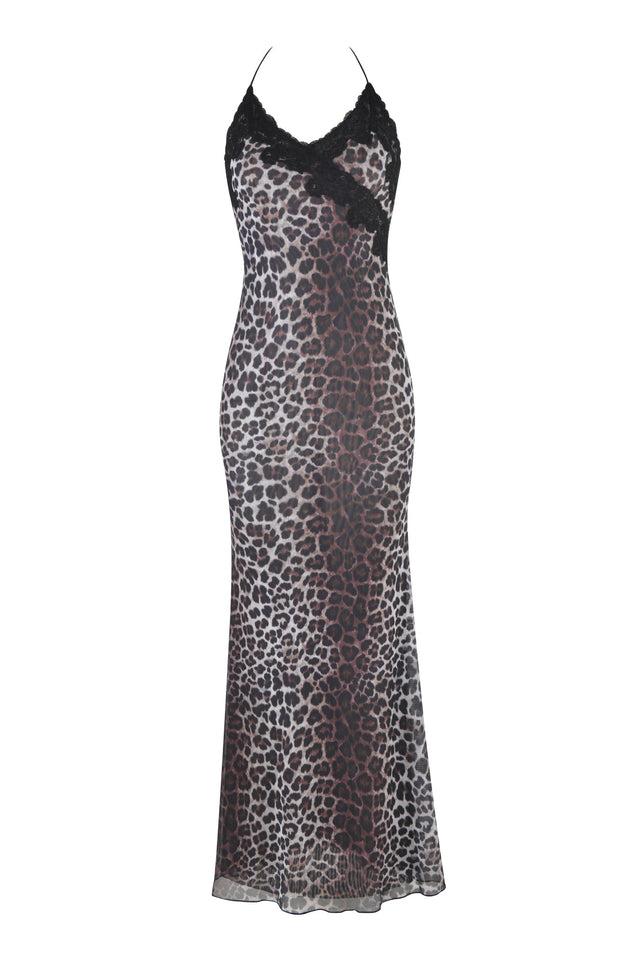 HAVEN MAXI DRESS - CLASSIC LEOPARD Product Image