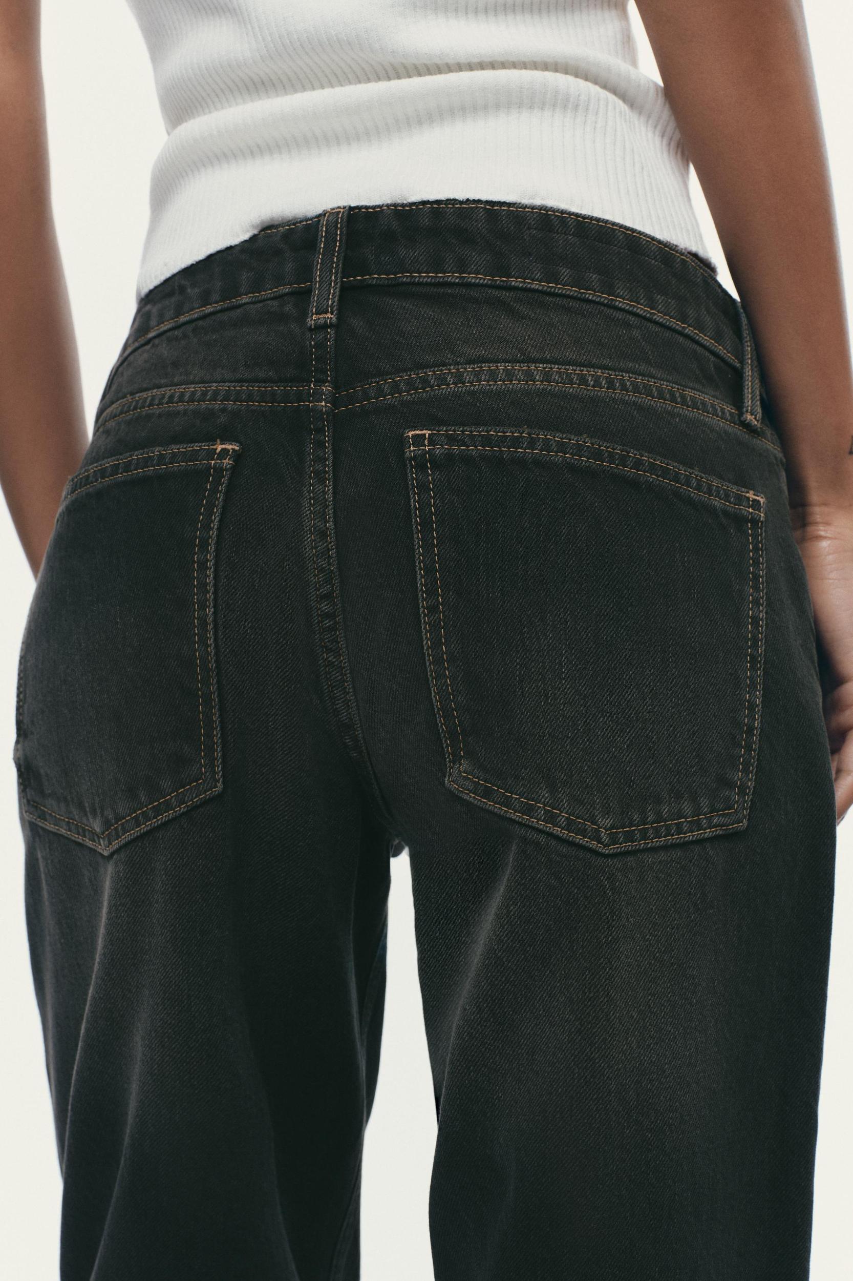 TRF LOW RISE WIDE LEG JEANS Product Image