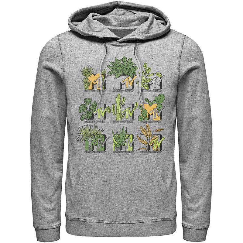 Men's MTV Mtve Succulents Plants Logo Hoodie,  Product Image