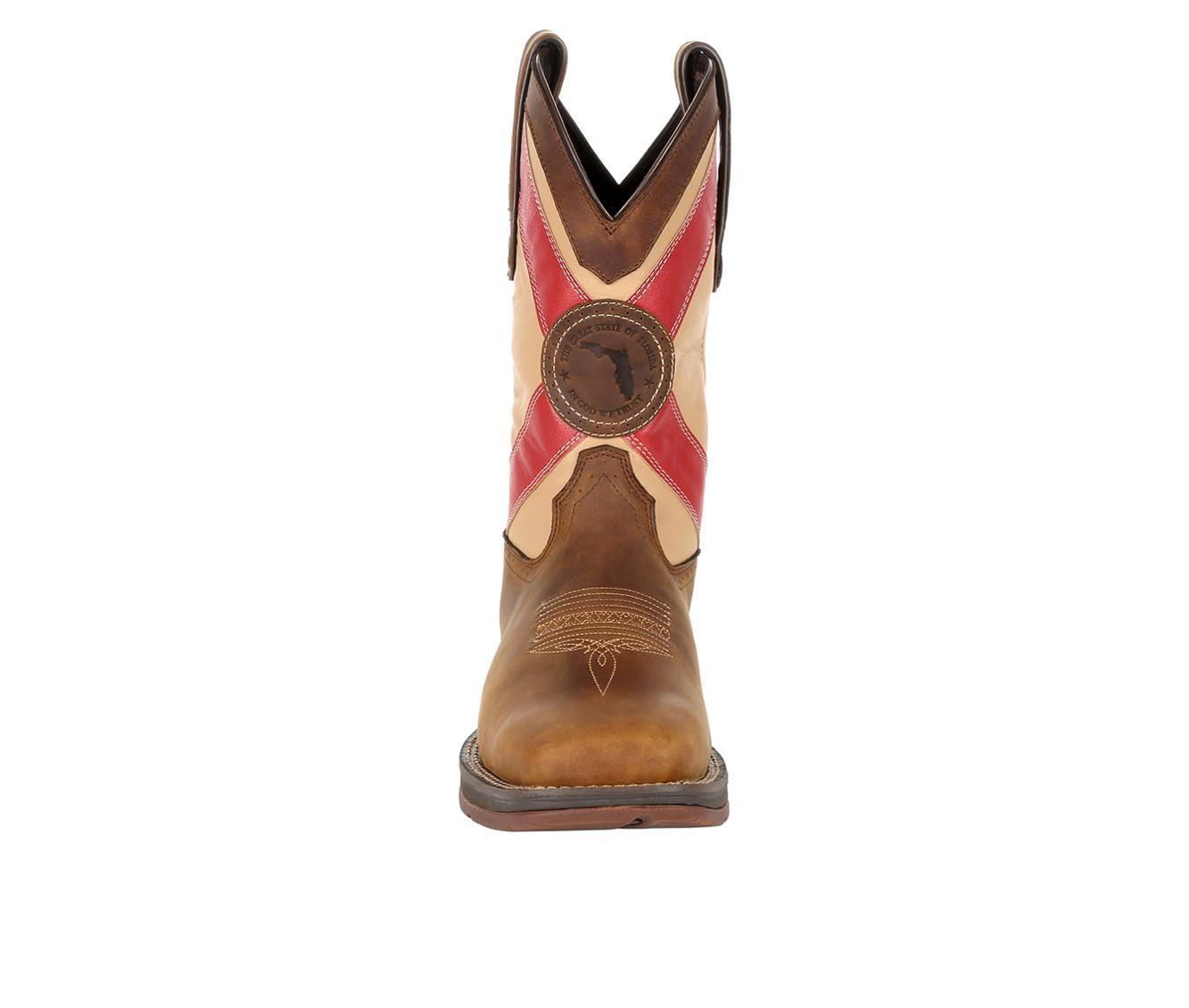 Men's Durango Rebel Florida State Flag Western Boot Product Image